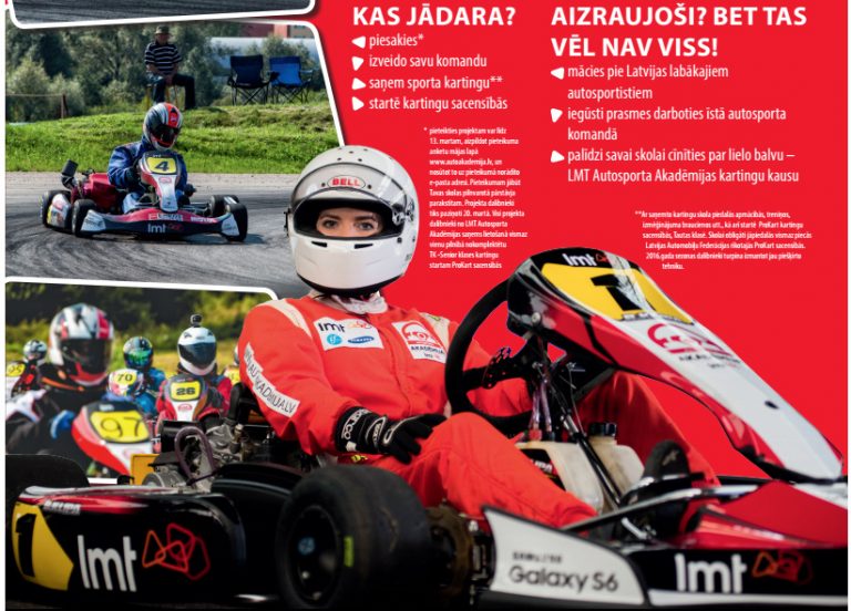 Piesakies Skolu kartingu kausa otrajai sezonai!