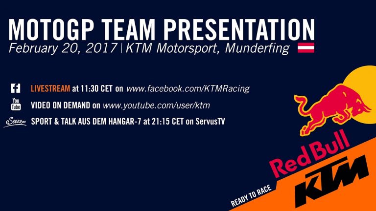 ‘KTM’ MotoGP komandas prezentācija