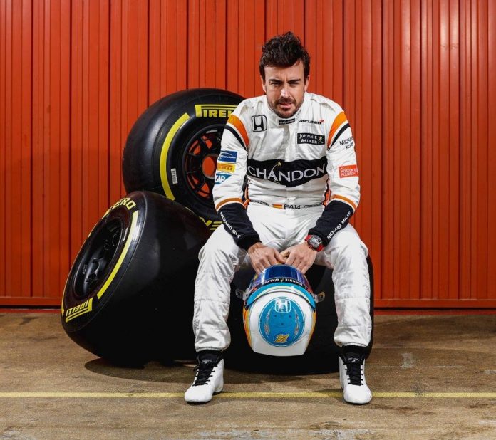 Alonso uz Pirelli riepām