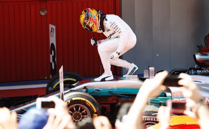 Luiss Hamiltons, Spānijas GP