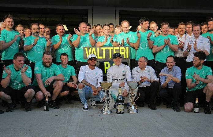 Mercedes team, Valteri Botass