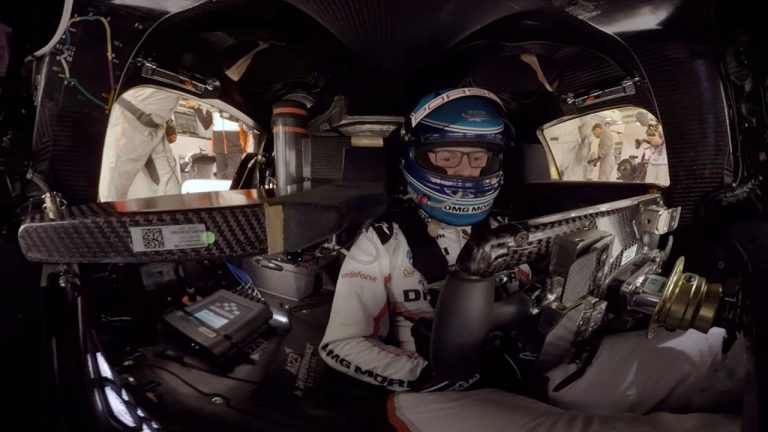 Lemānas aplis ar Porsche 919 Hybrid 360° perspektīvā