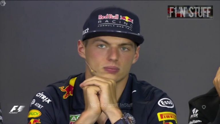 Ungārijas GP preses konference – Verstapens, Peress, Magnusens, Vandūrns