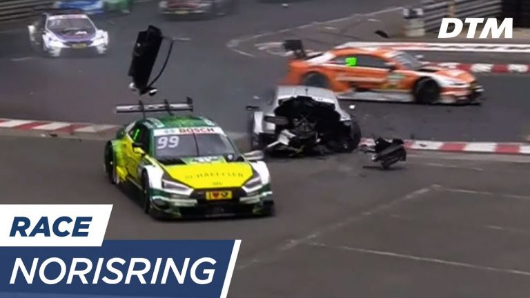 Šaušalīga avārija DTM sacensībās