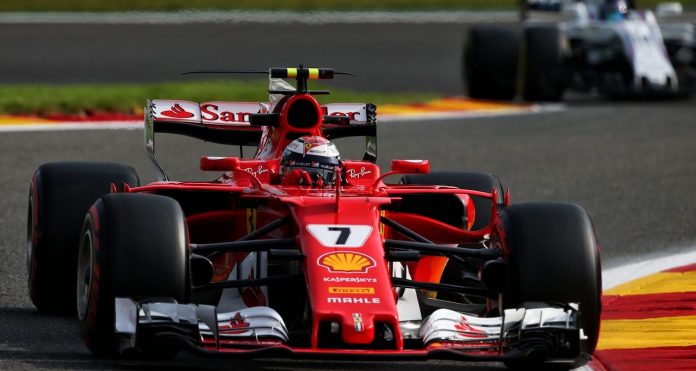 Kimi Raikonens, Ferrari, Spa