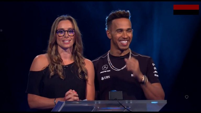 Luiss Hamiltons viktorīnā atriebjas ‘Sky’ reportieriem