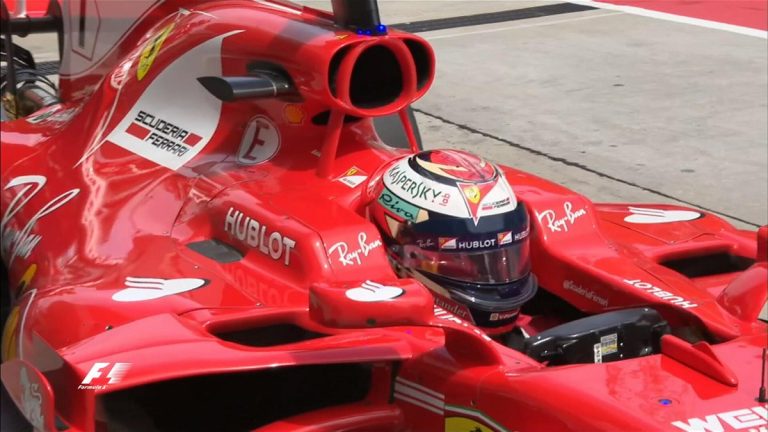 ‘Ferrari’ ātrākie pēdējā treniņā, Fetelam problēmas ar jaudas agregātu