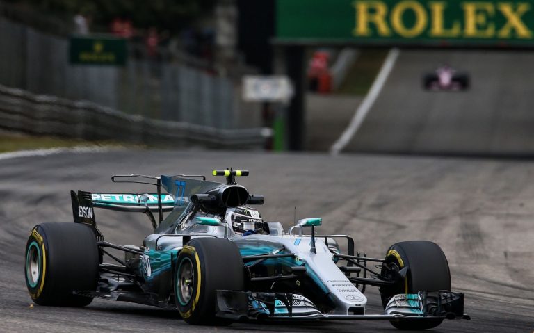 Valteri Botass ātrākais 2.treniņā Moncā, ‘McLaren’ pārsteidz ar ātrumu