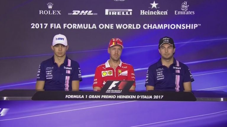 Itālijas GP preses konference: Peress, Fetels, Okons
