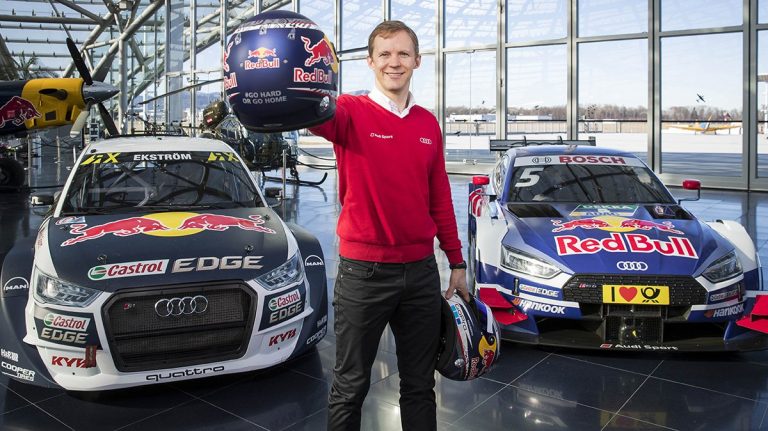 Matiass Ekstroms paziņo par koncentrēšanos uz WorldRX čempionātu 2018.gadā