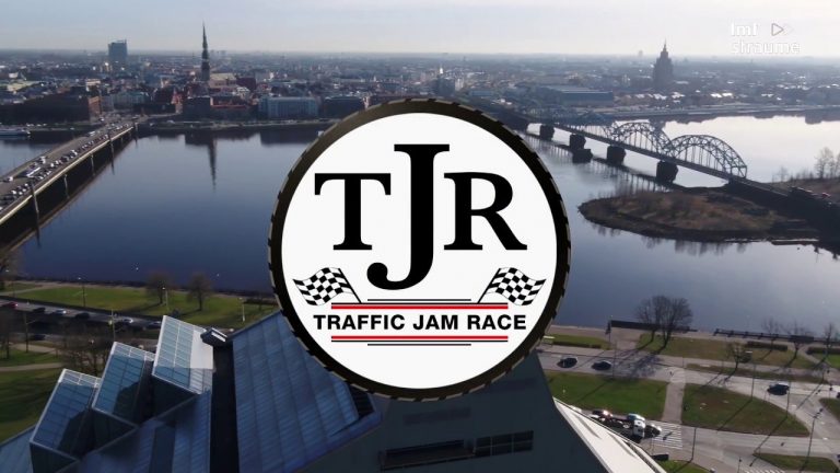 F1 parodija pār akmens tiltu – Traffic Jam Race F1 parodija pār akmens tiltu – Traffic Jam Race