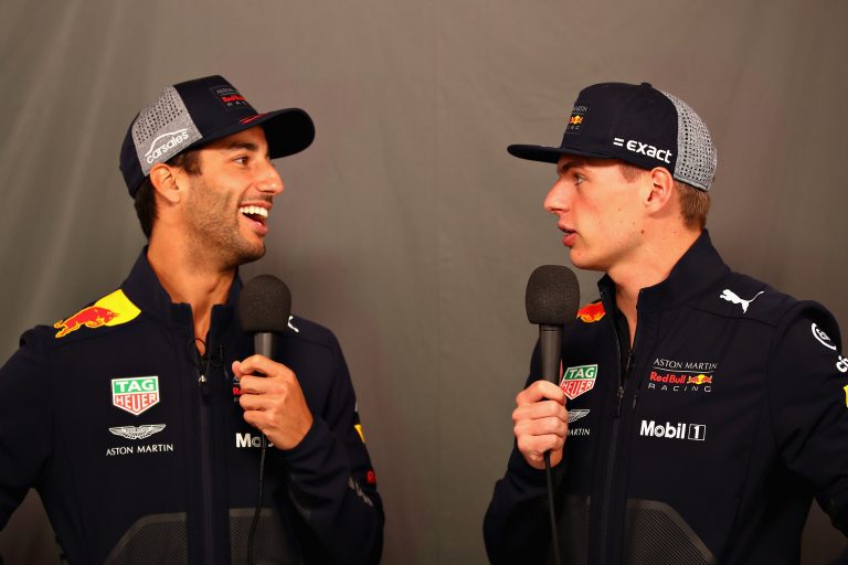 Kašķis ‘Red Bull’ komandā – Verstapens nav palīdzējis Rikjardo