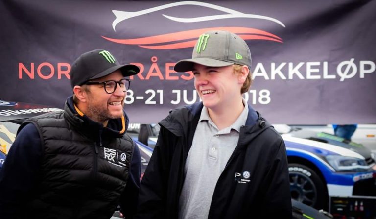 Neste World RX of Latvia uz starta varētu iziet Petera Solberga dēls