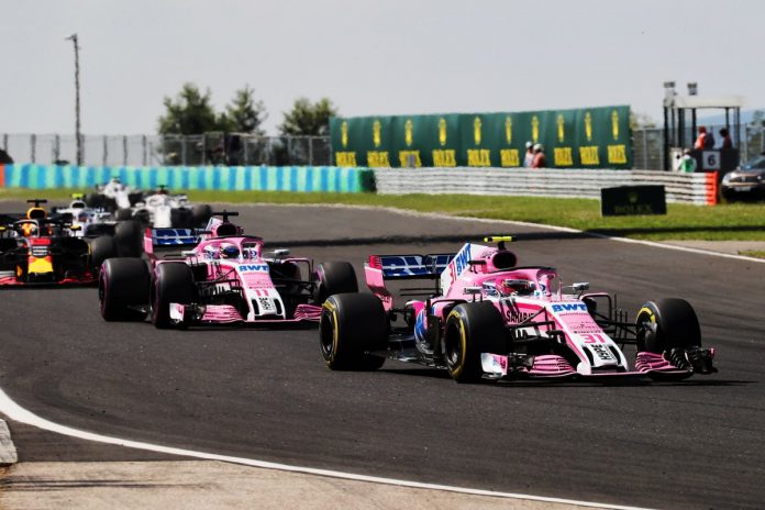 Force India, Ungārija 2018