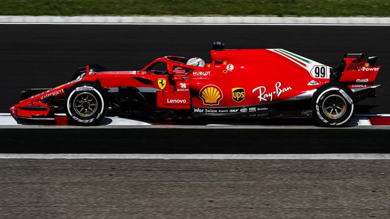 F1 testos Ungārijā Džiovinaci ar ‘Ferrari’ labo trases rekordu