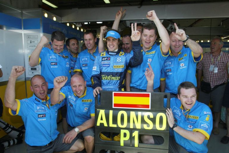 Fernando Alonso un viņa 12 apustuļi