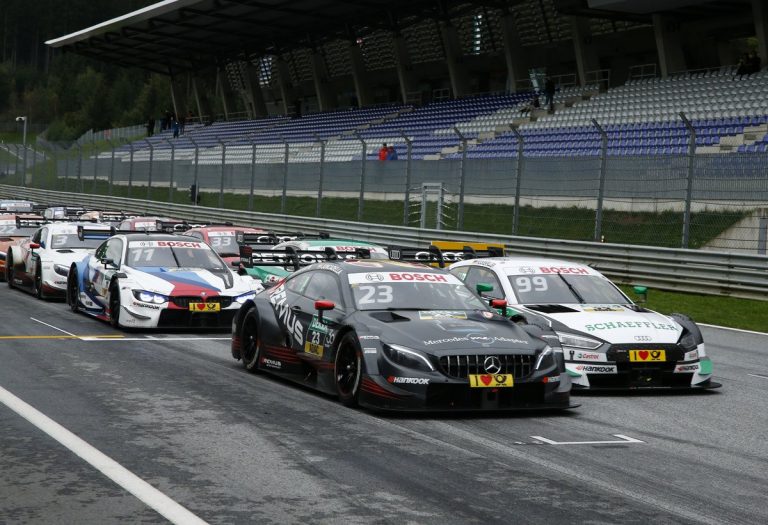 Haotiskais finišs un nozagtā uzvara skandalozā DTM posmā Austrijā