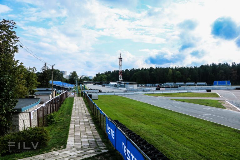 Gatavošanās Biķerniekos pirms Latvijas RX