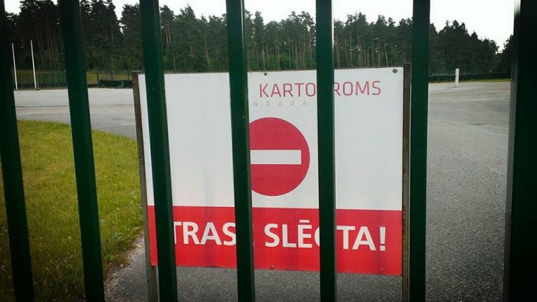 Pensionāres uzvara -trokšņa dēļ slēdz Kandavas Kartodromu