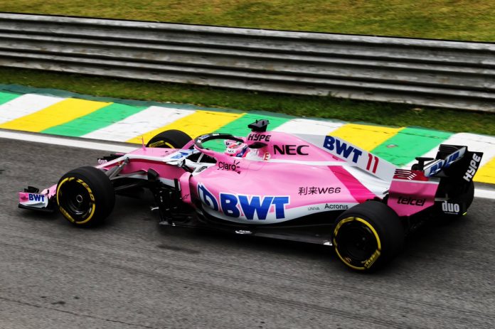 Force India, Brazīlija 2018