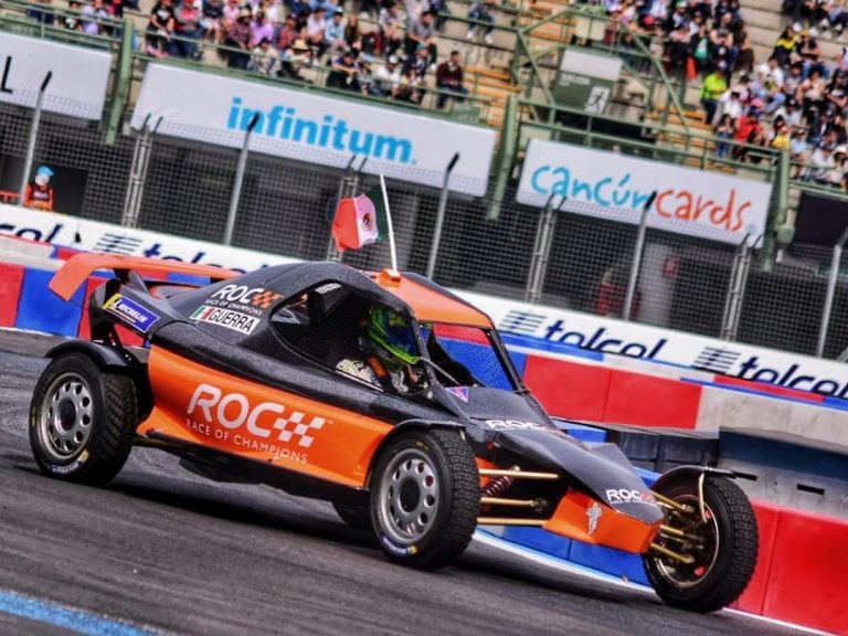Meksikānis Guerra šokē motorsporta pasauli ar uzvaru Race of Champions