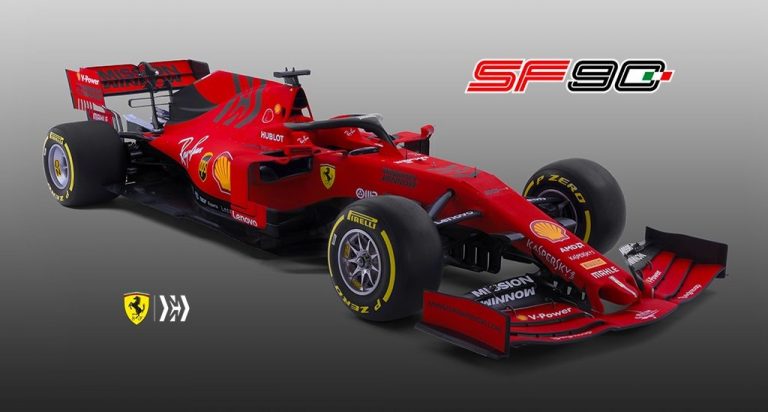 ‘Scuderia Ferrari’ prezentē SF90 formulu (FOTO & VIDEO)
