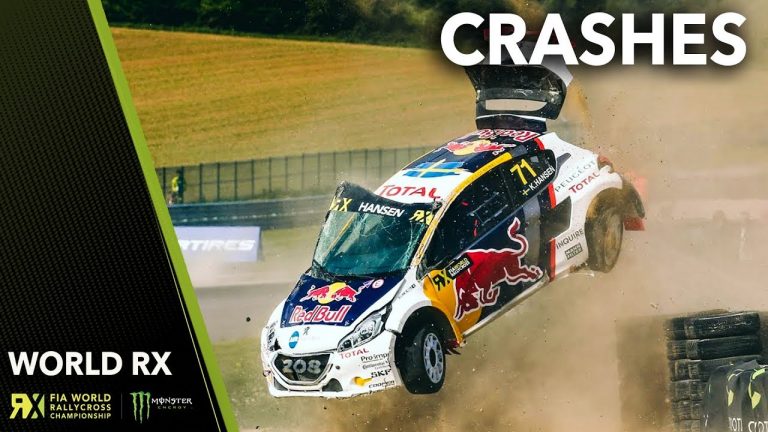 WorldRX spilgtāko avāriju kompilācija