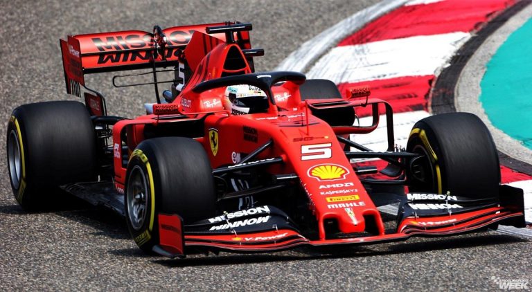 Fetels pārspēj Hamiltonu Ķīnas GP 1.treniņā