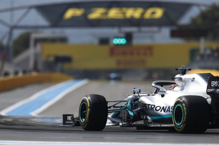 Hamiltonam pole position, Fetels tikai septītais Francijas GP kvalifikācijā