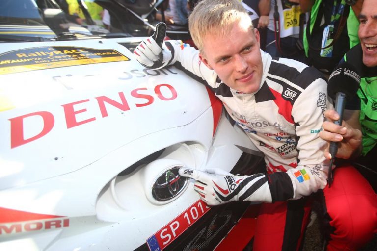 Igaunis Ots Tanāks Spānijā priekšlaicīgi kļūst par WRC čempionu [Foto+Video]