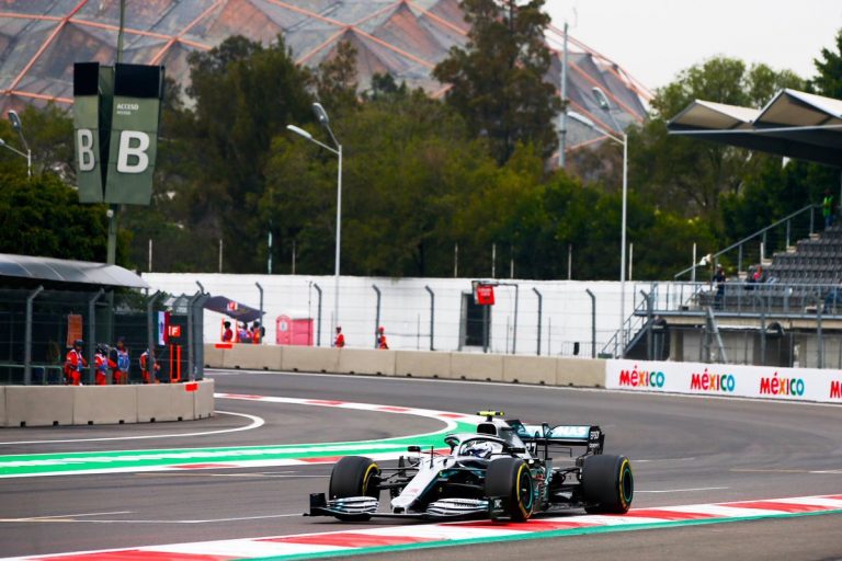 Hamiltons ātrākais 1.treniņā Meksikā, Leklērs otrais ar ‘lēnākām’ riepām
