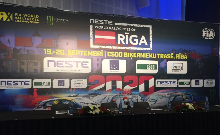 Pasaules rallijkorsa čempionāta posms būs Rīgā arī 2020.gadā!