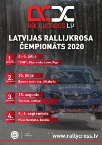 Latvijas Rallijkrosa čempionāta kalendārs