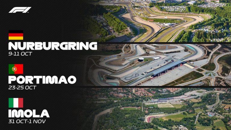 Apstiprināti GP posmi Nirburgringā, Imolā un Portimao