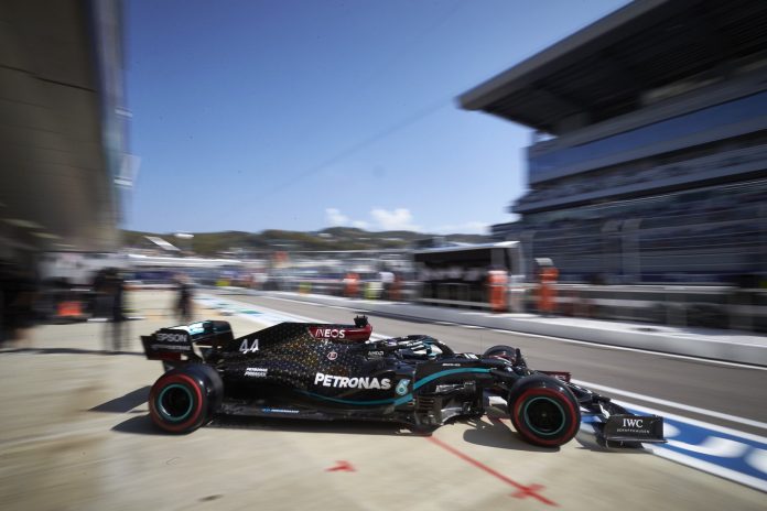 Luiss Hamiltons, Foto: Mercedes AMG F1