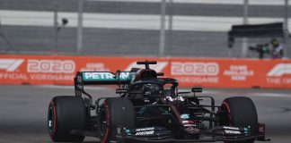 Luiss Hamiltons, Foto: Mercedes AMG F1