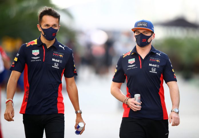 Max Verstappen, Alexander Albon