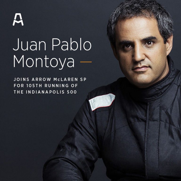 Montoija atkal startēs Indy500 un pievienosies ‘Arrow McLaren’