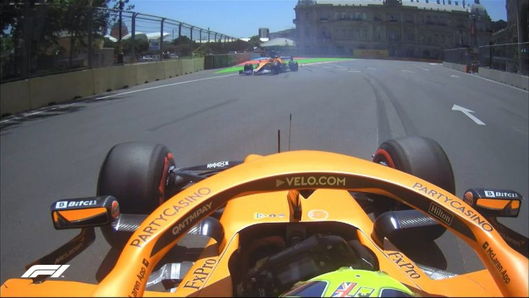 Verstapens ātrākais pirmajā treniņā Baku ielās, Hamiltons tikai septītais