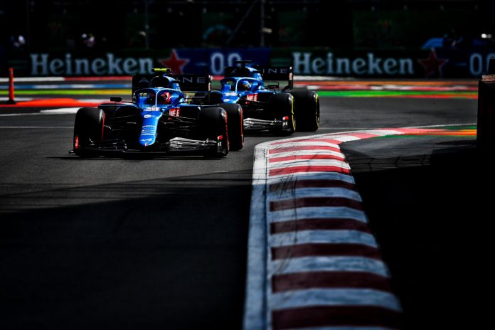 Mehiko GP treniņi - Alpine