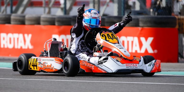 Latvijai uzvara – Štolcermanis dominē Rotax Grand Finals sacensībās