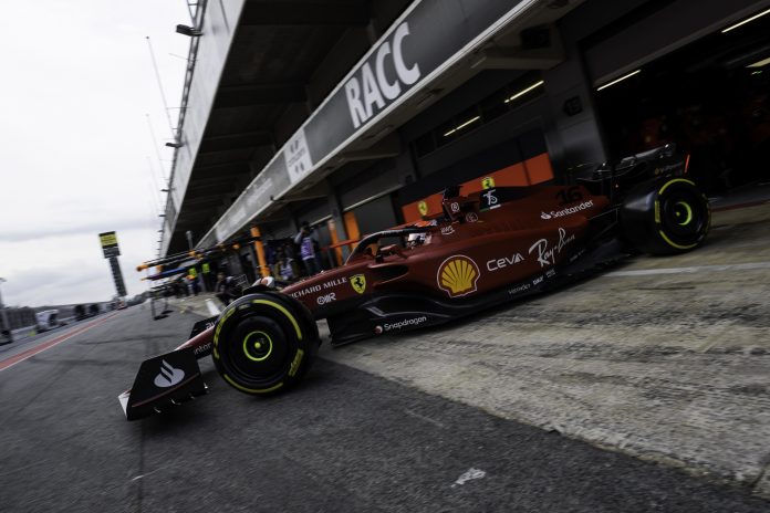 Ferrari F1 testi 2022
