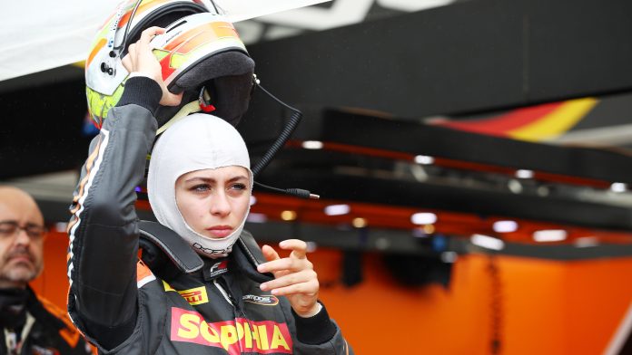 Sophia-Floersch-of-Campos-Racing-in-Hungary-for-the-2020-Formula-3-championship
