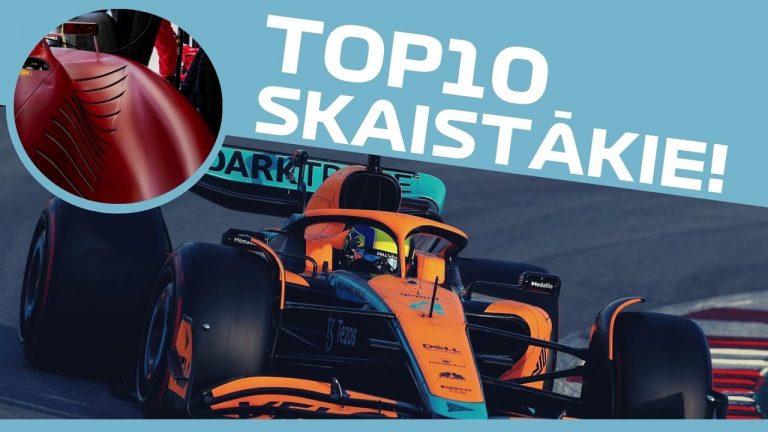 TOP10 skaistākie 2022.gada F1 modeļi TOP10 skaistākie 2022.gada F1 modeļi