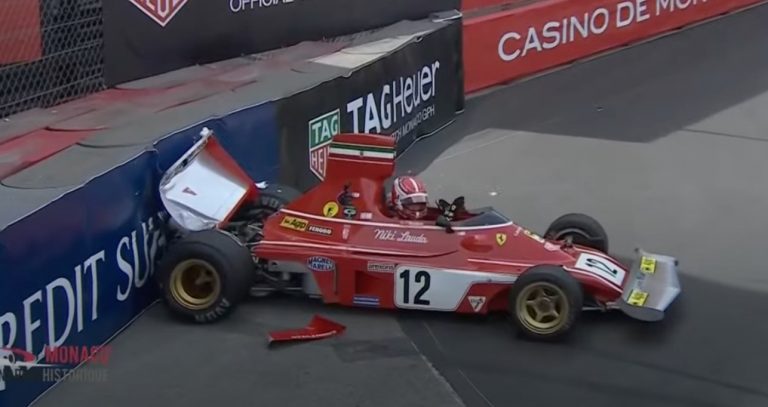 [VIDEO] Leklērs paraugbraucienā Monako sasit Laudas ‘Ferrari’ formulu