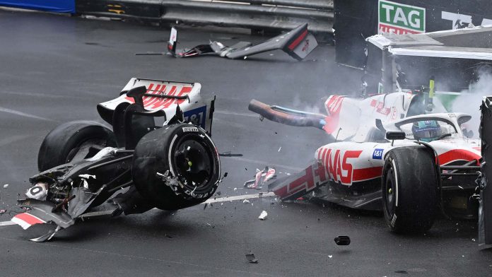 Mick crash one Miks Šūmahers