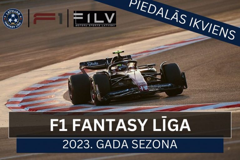 Piedalies Latvijas Fantasy līgas Formula 1 prognožu spēlē!