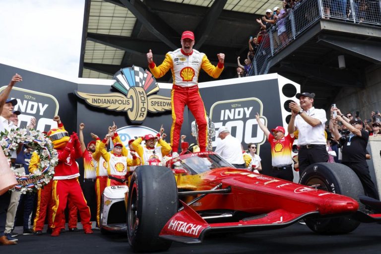 Ņūgārdens sakauj Ēriksonu un pirmo reizi triumfē ‘Indy 500’