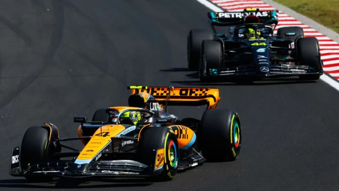 McLaren Mercedes Noriss