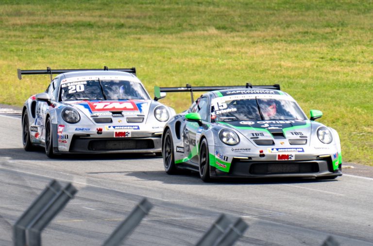 Zviedris izcīna savu pirmo uzvaru Ziemeļeiropas ‘Porsche’ čempionātā